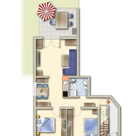 Apartament Kleine Kajuete